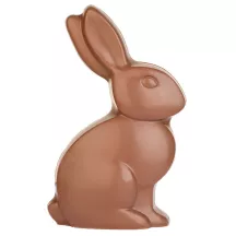 Chocolate mold sitting rabbit classic