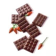 Stampo in silicone Tavolette di cioccolato, 12 pezzi