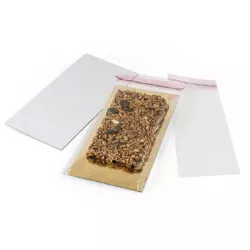 Sachet de tablettes de chocolat & carton doré, 10 pièces