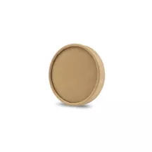 Lid for ice cream tubs 75 ml, 25 pieces, brown