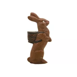 Schokoladengiessform Hase mit Korb klassisch