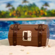 Chocolate mold treasure chest