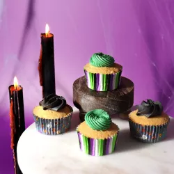 Pirottino per cupcake Halloween, 60 pezzi
