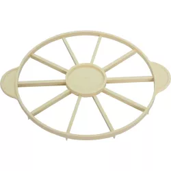 Plastic cake divider for 10 pieces