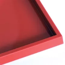 Silicone roulade mat with edge 42 x 35 x 0.8 cm