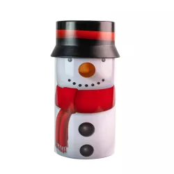 Cookie tin snowman Ø 80 x 148 mm