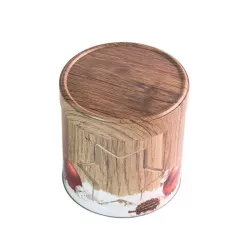 Guetzli tin Wintertime round Ø 117 x 120 mm (variant B)