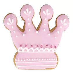 Cookie cutter with ejector crown