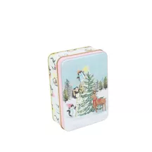 Weihnachtliche Guetzlidose Pingu, 120 x 85 x 43 mm