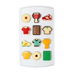 Schokoladengiessform Fussball Set