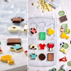 Stampo per cioccolato Set Pallone da Calcio