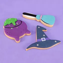 Cookie cutters witches, set with 3 motifs