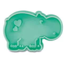 Emporte-pièce Hippo avec éjecteur et gaufrage