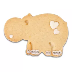 Emporte-pièce Hippo avec éjecteur et gaufrage