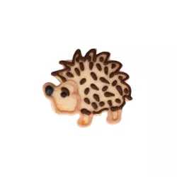 Cookie cutter with hedgehog ejector