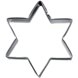 Emporte-pièce étoile à 6 branches, Ø 9 cm