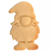 Wichtel cookie cutter with ejector and embossing
