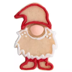Wichtel cookie cutter with ejector and embossing