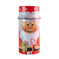 Scatola per biscotti Babbo Natale Ø 80 x 148 mm
