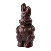 Schokoladengiessform I love You Hase