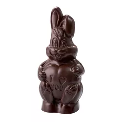 Chocolate mold I love You bunny