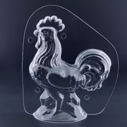 Schokoladenform grosser Hahn