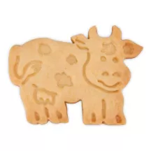 Emporte-pièce vache avec éjecteur et gaufrage