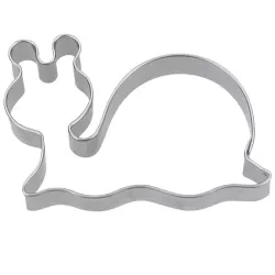 Stainless steel snail cutter for spring biscuits