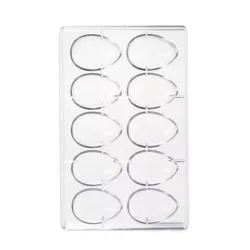 Chocolate mold egg S, 10 pieces