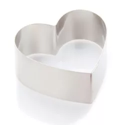 Cercle à tarte cœur Ø 24 cm x 5 cm