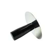Stainless steel tamper, Ø 8 cm