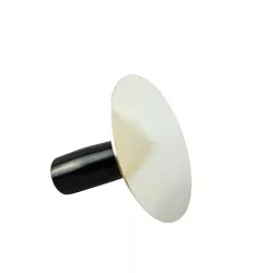 Stainless steel tamper, Ø 8 cm