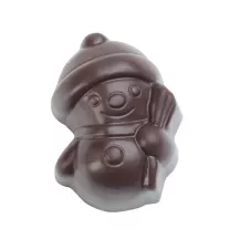 Stampo per praline Pupazzo di neve, 28 praline