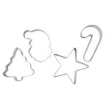 Weihnachts-Ausstecher-Set, 4-teilig