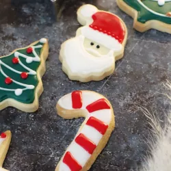 Christmas cookie cutter set, 4-piece