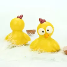 3D chocolate mold chick, 4 pieces