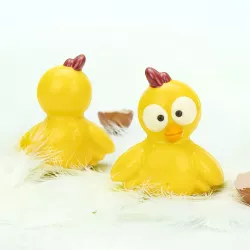 3D chocolate mold chick, 4 pieces