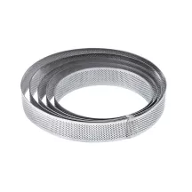Perforated tart and quiche ring Ø 19 cm, height 3.5 cm