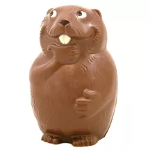 Beaver mold for chocolate