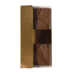 Confezione per tavolette di cioccolato oro, 10 pezzi