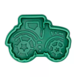 Tractor cutter with ejector, 5 x 7.3 x 4.5 cm