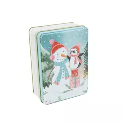 Cookie jar snowman gifts, 140 x 100 x 55 mm