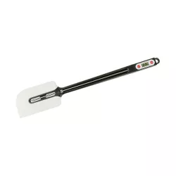 Large dough scraper with thermometer