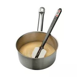 Grosser Teigschaber mit Thermometer