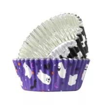 Moules à cupcakes Fantôme, 60 pièces