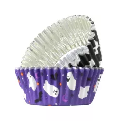 Cupcake molds ghost, 60 pieces