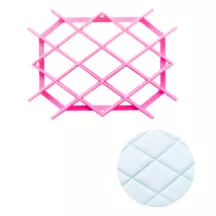 Gaufrier à grille pour fondant