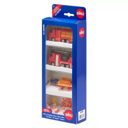 Fire department play vehicles - Cake topper set