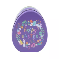 Easter egg cookie tin Happy Easter (113 x 90 x 45 mm)