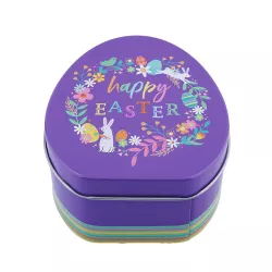 Easter egg cookie tin Happy Easter (113 x 90 x 45 mm)